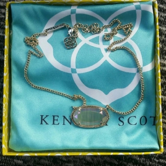 Kendra Scott Iridescent Slate Cat's Eye Dylan - Picture 5 of 7